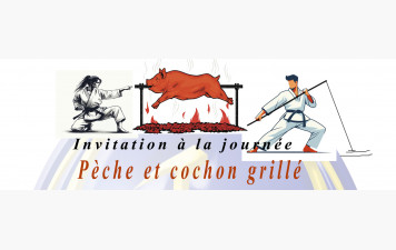 journée pèche et cochon grillé