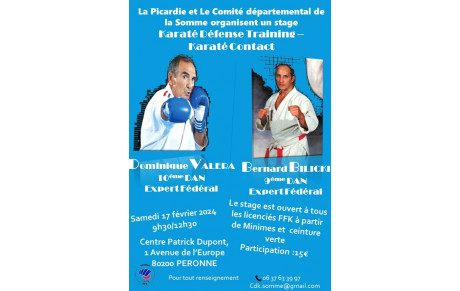 Stage de karaté super sympa